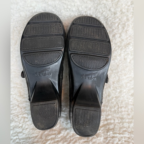 Dansko Solstice Women’s Leather Mary Jane Comfort Clogs Black EU 41 - Picture 6 of 8